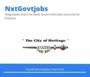 Ulundi Municipality Internships @ulundi.gov.za