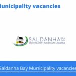 Saldanha Bay Municipality Vacancies 2022 Apply Online @www.sbm.gov.za
