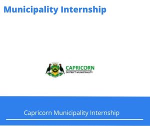 Capricorn Municipality Internships @cdm.org.za