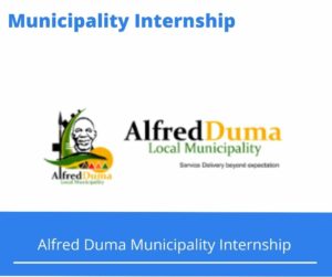 Alfred Duma Municipality Internships @alfredduma.gov.za