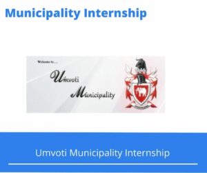 Umvoti Municipality Internships @umvoti.gov.za