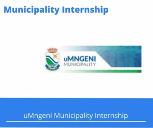 uMngeni Municipality Internships @umngeni.gov.za