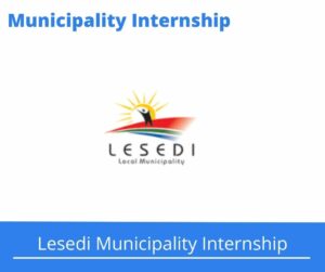 Lesedi Municipality Internships @lesedilm.gov.za 