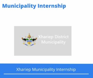 Xhariep Municipality Internships @xhariep.fs.gov.za 