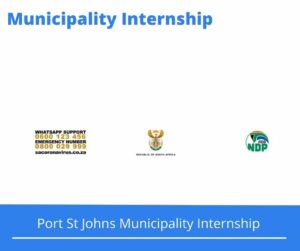 Port St Johns Municipality Internships @psjmunicipality.gov.za