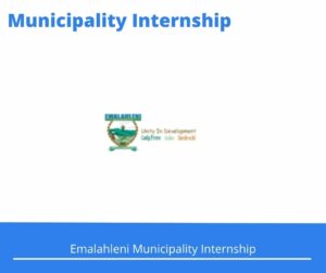 Emalahleni Municipality Internships @emalahleni.gov.za