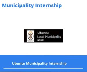 Ubuntu Municipality Internships @ubuntu.gov.za