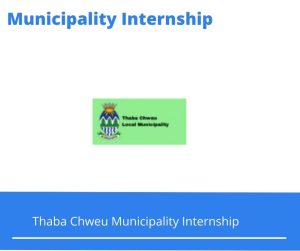 Thaba Chweu Municipality Internships @tclm.gov.za