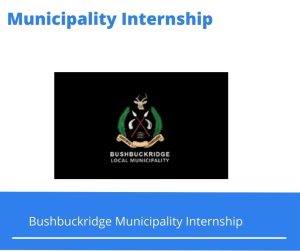 Bushbuckridge Municipality Internships @bushbuckridge.gov.za