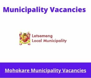 Letsemeng Municipality Vacancies 2023 Apply @letsemeng.fs.gov.za