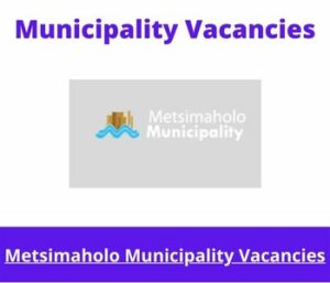 Copy of Municipality Vacancies 26