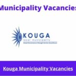 Kouga Municipality Vacancies 2023 Apply @kouga.gov.za