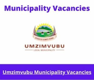 Umzimvubu Municipality Vacancies 2023 Apply @umzimvubu.gov.za