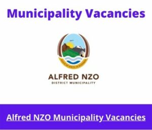 Alfred NZO Municipality Vacancies 2023 Apply @andm.gov.za