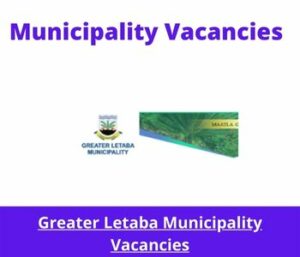 Municipality Vacancies 37