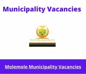 Molemole Municipality Vacancies 2023 Apply @molemole.gov.za
