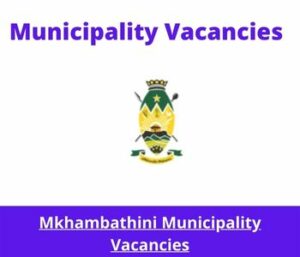 Municipality Vacancies 68